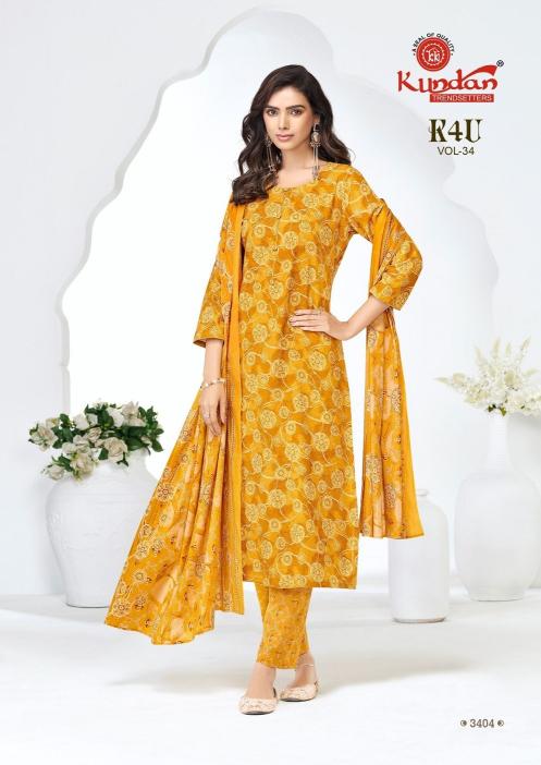 Kundan K4U vol-34 wholesale aneisha kurtis